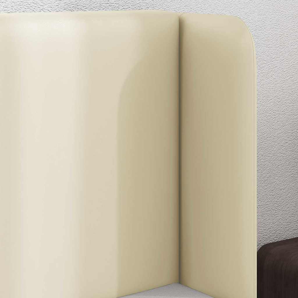 vidaXL Ucho Głowy Kremowy 40,5 x 40,5 x 4 cm PVC