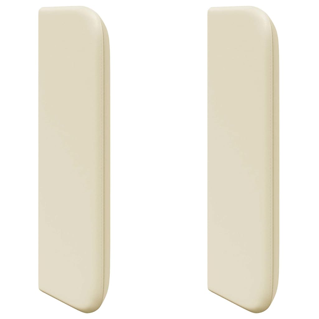 vidaXL Ucho Głowy Kremowy 40,5 x 40,5 x 4 cm PVC