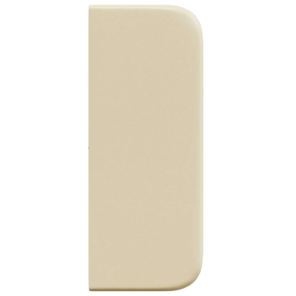 vidaXL Ucho Głowy Kremowy 40,5 x 40,5 x 4 cm PVC