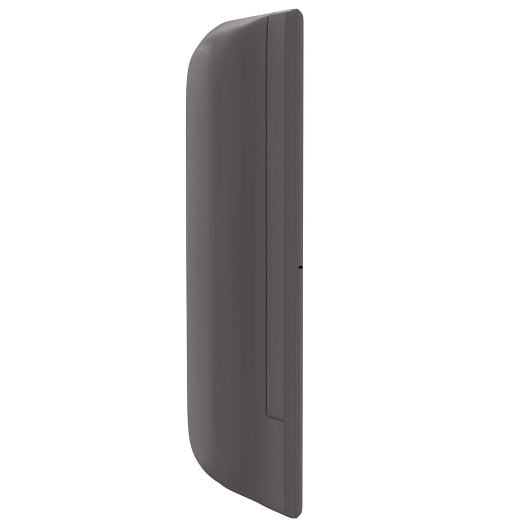 vidaXL Ucho Głowy 2 pcs Szary 40 x 16 x 5 cm Sklejka i sztuczna skóra