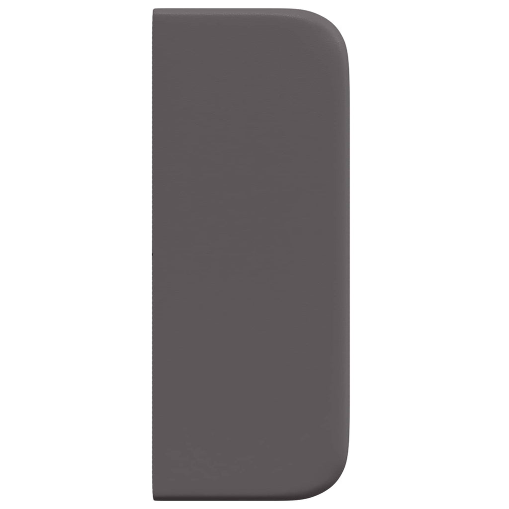 vidaXL Ucho Głowy 2 pcs Szary 40 x 16 x 5 cm Sklejka i sztuczna skóra