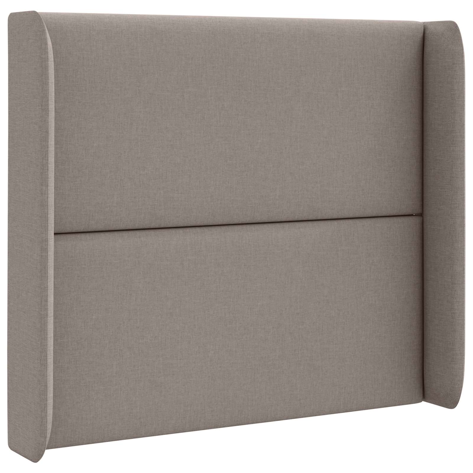 vidaXL Ucho Głowy Ciemnoszary 80 x 16 x 4 cm tkanina