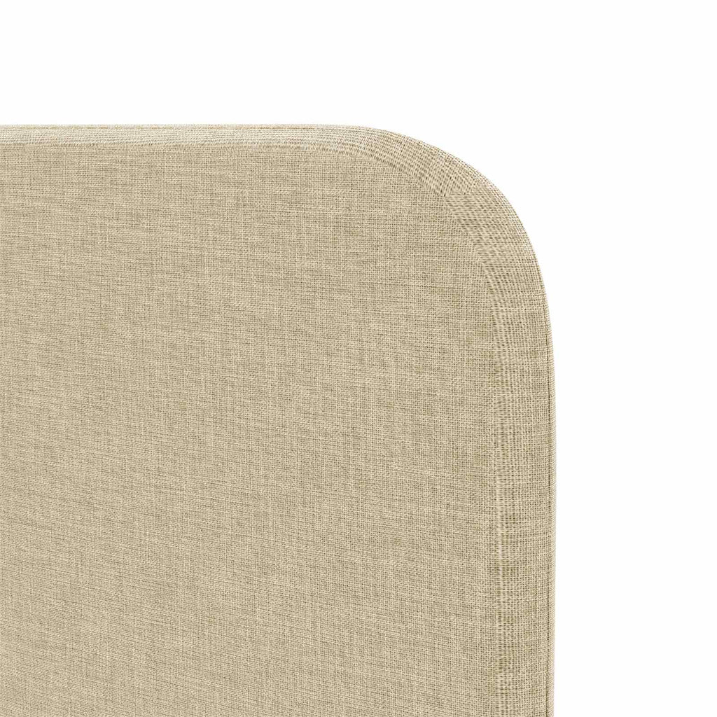 vidaXL Ucho Głowy Kremowy 80 x 16 x 4 cm tkanina