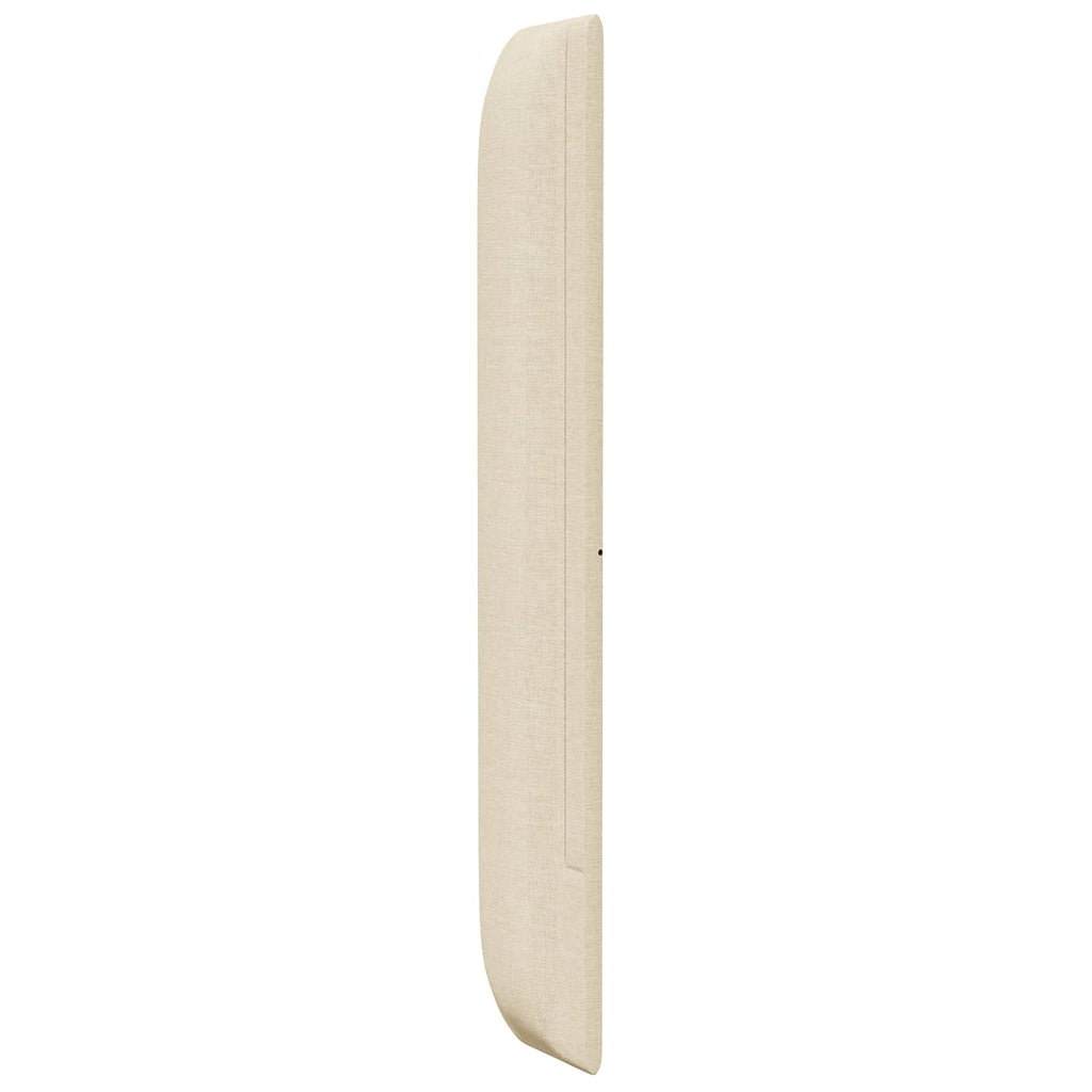 vidaXL Ucho Głowy Kremowy 80 x 16 x 4 cm tkanina