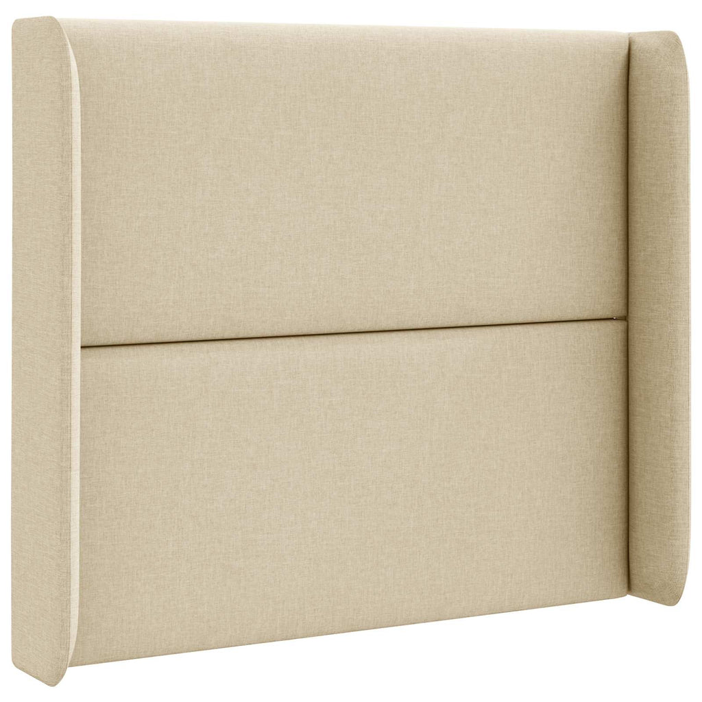 vidaXL Ucho Głowy Kremowy 80 x 16 x 4 cm tkanina