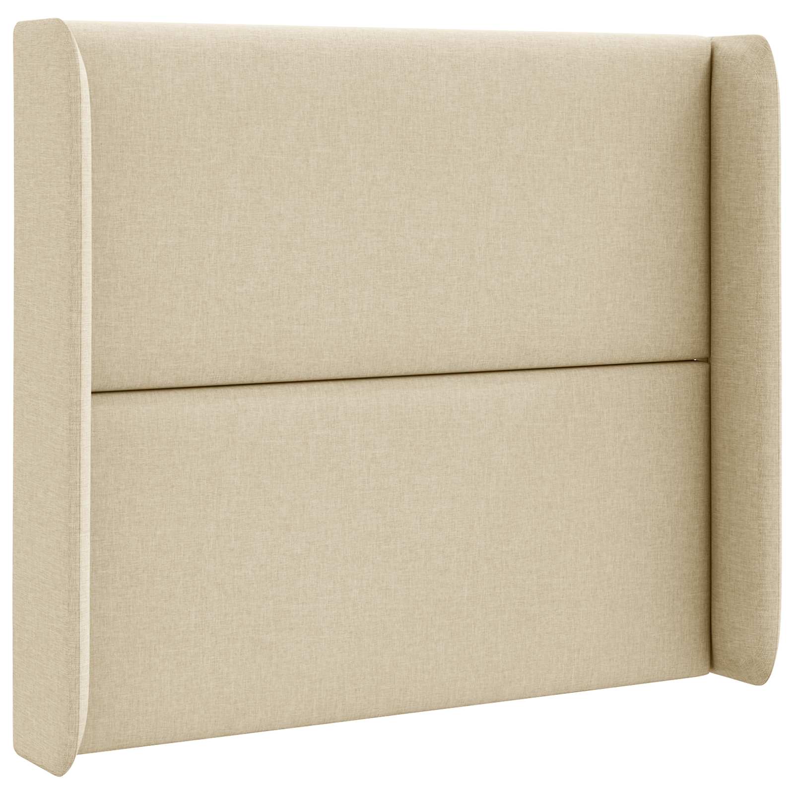 vidaXL Ucho Głowy Kremowy 80 x 16 x 4 cm tkanina