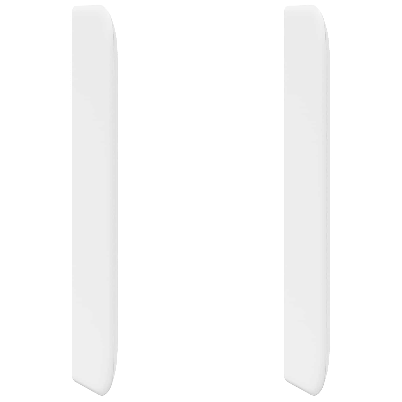 vidaXL Ucho Głowy Biały 80 x 16 x 4 cm PVC