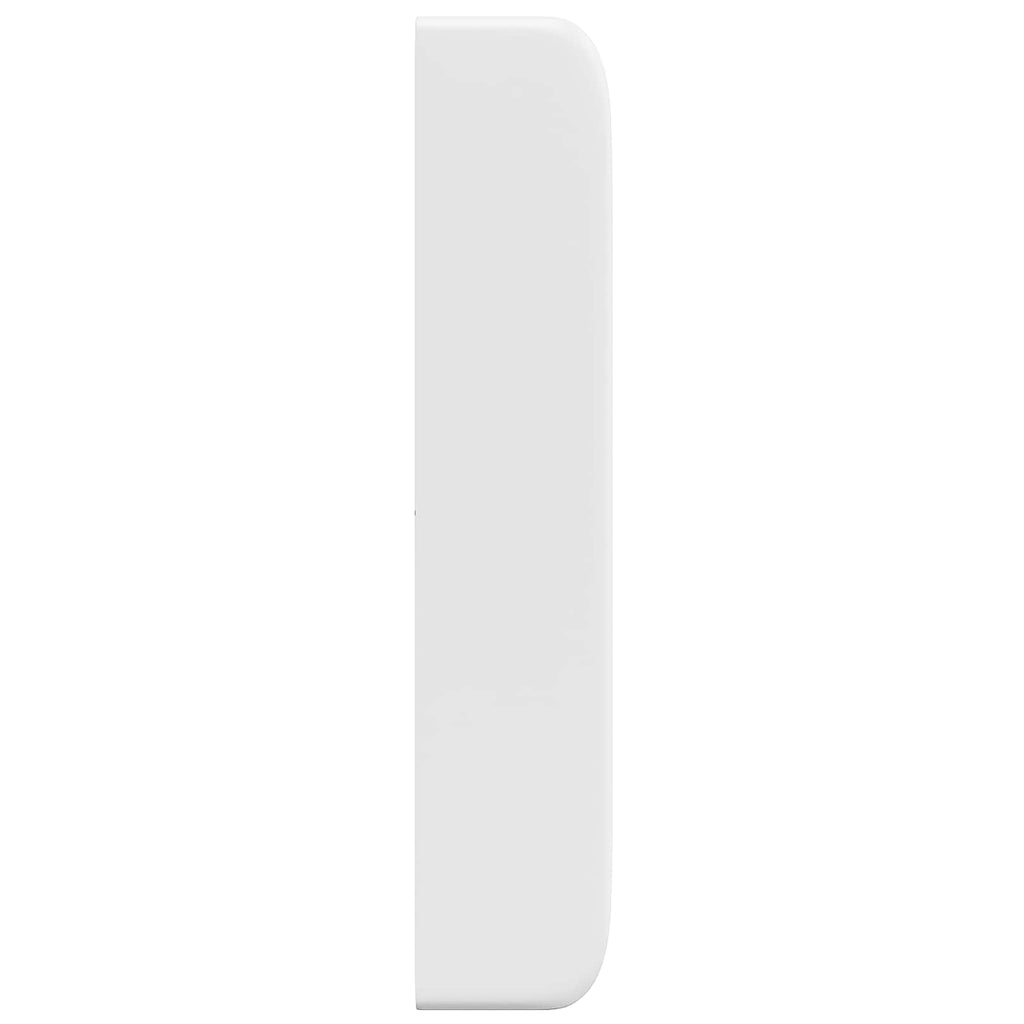 vidaXL Ucho Głowy Biały 80 x 16 x 4 cm PVC