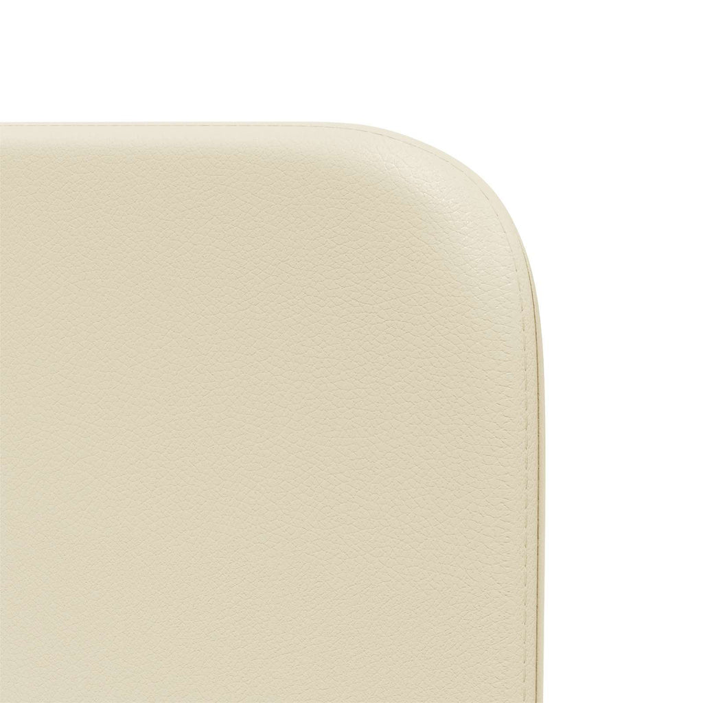 vidaXL Ucho Głowy Kremowy 80 x 16 x 4 cm PVC