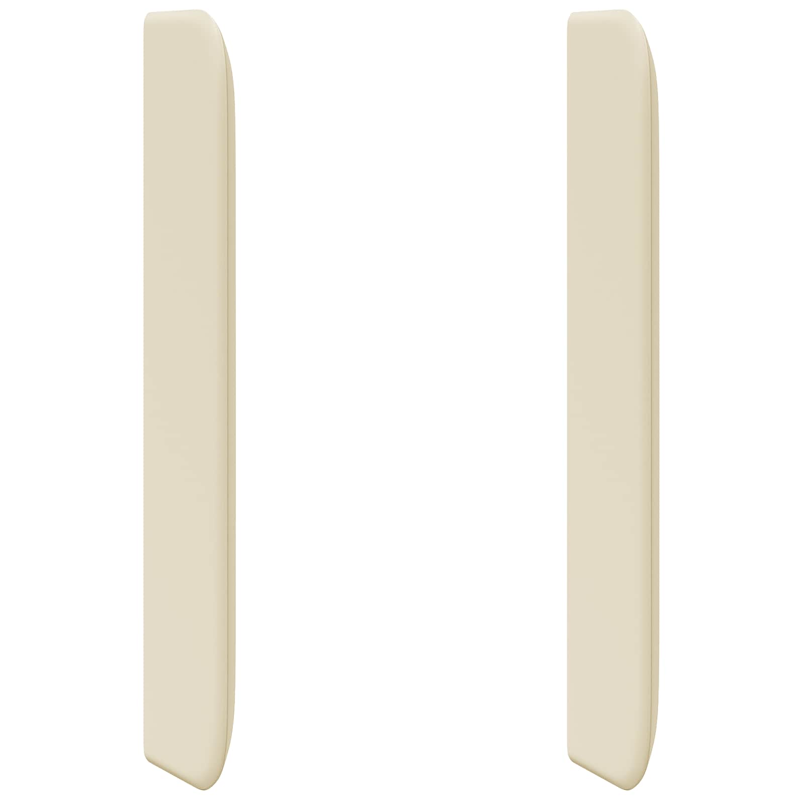 vidaXL Ucho Głowy Kremowy 80 x 16 x 4 cm PVC