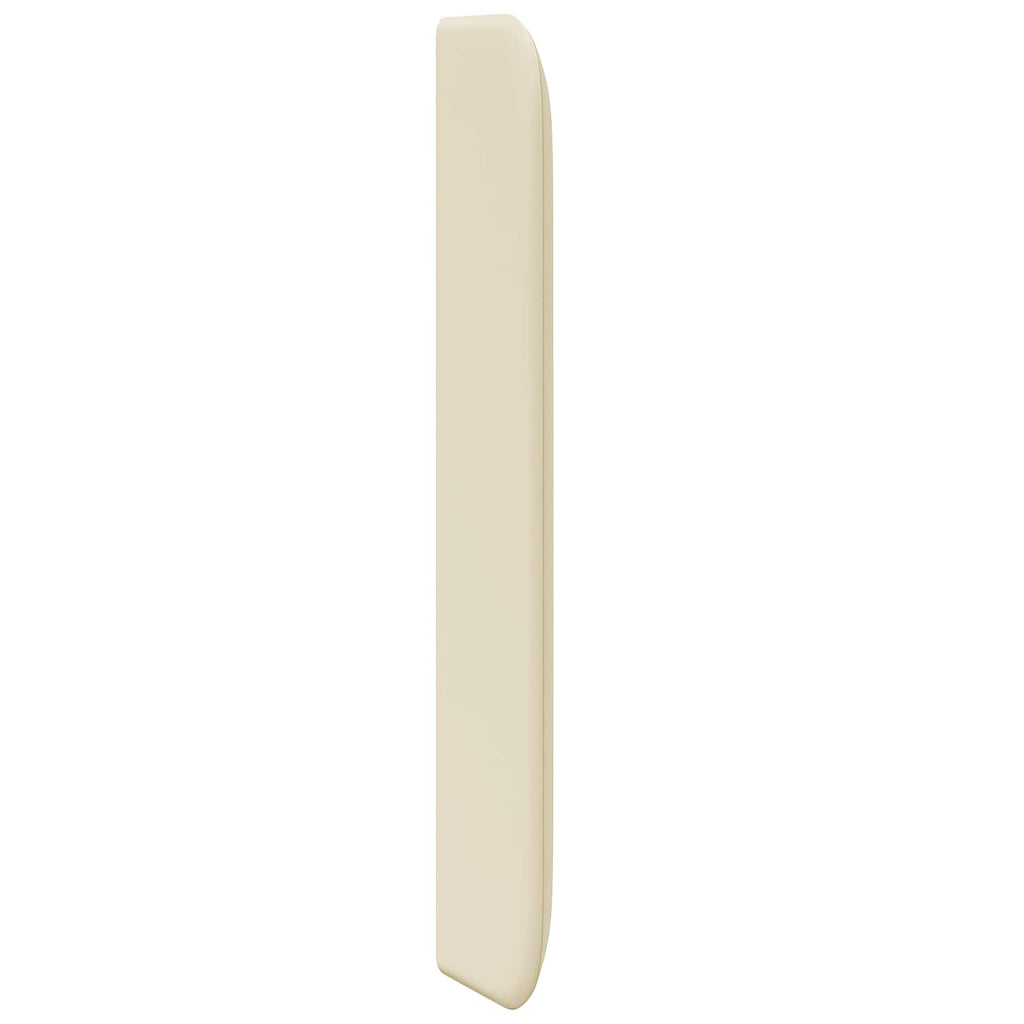 vidaXL Ucho Głowy Kremowy 80 x 16 x 4 cm PVC