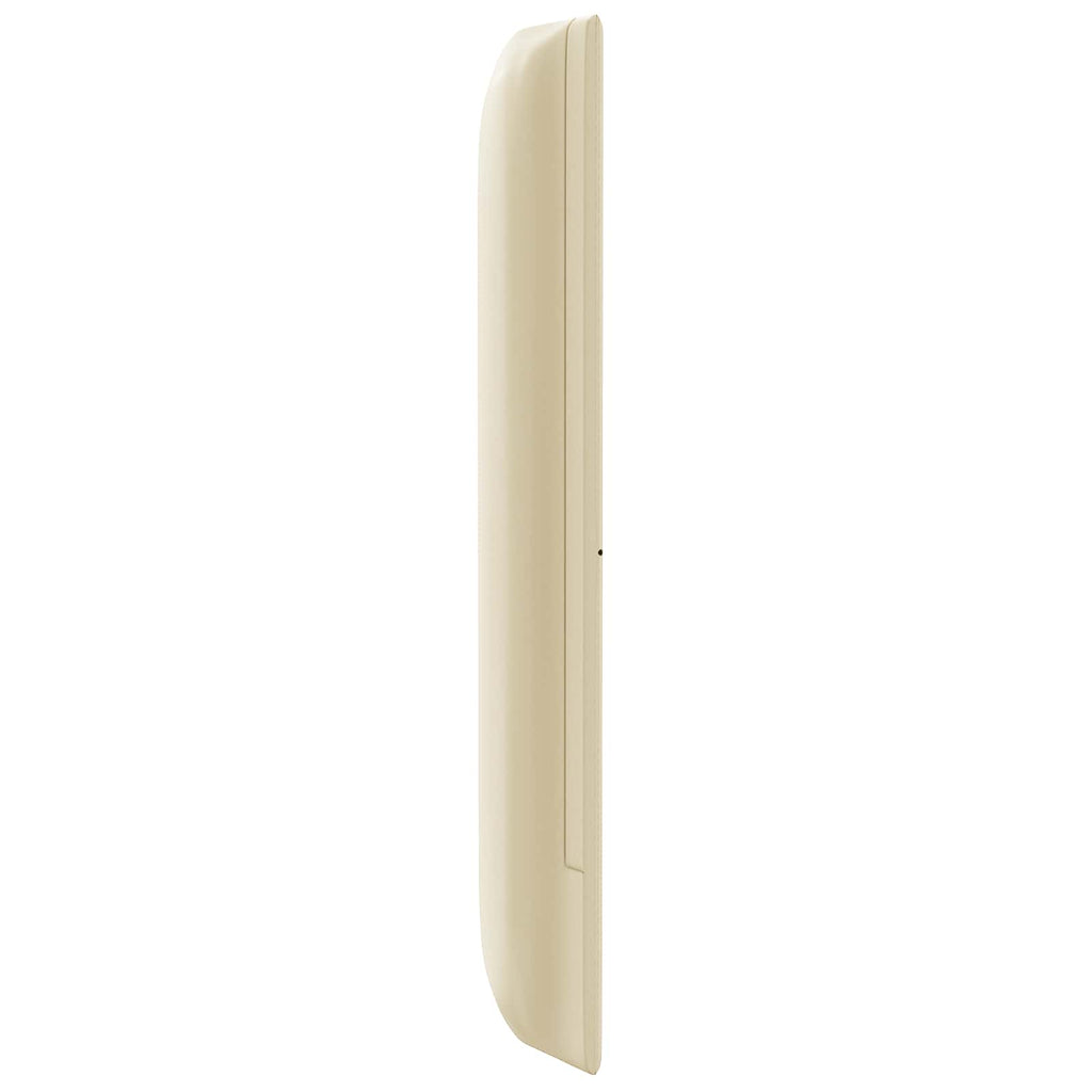 vidaXL Ucho Głowy Kremowy 80 x 16 x 4 cm PVC