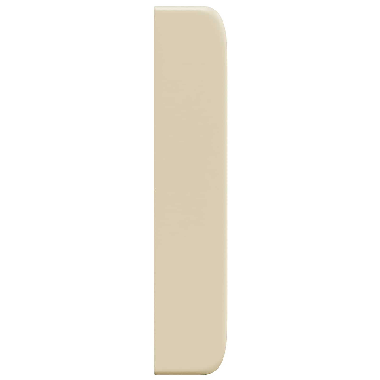 vidaXL Ucho Głowy Kremowy 80 x 16 x 4 cm PVC