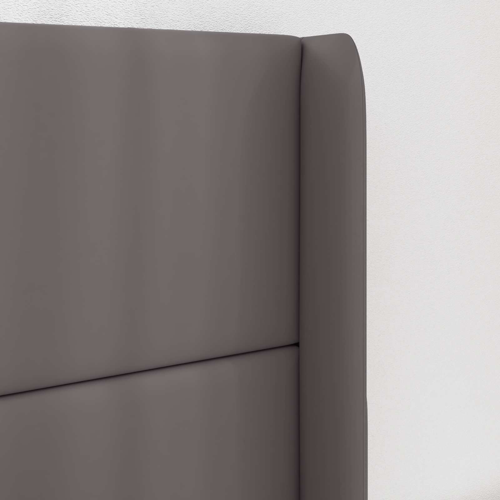 vidaXL Ucho Głowy Szary 80 x 16 x 4 cm PVC