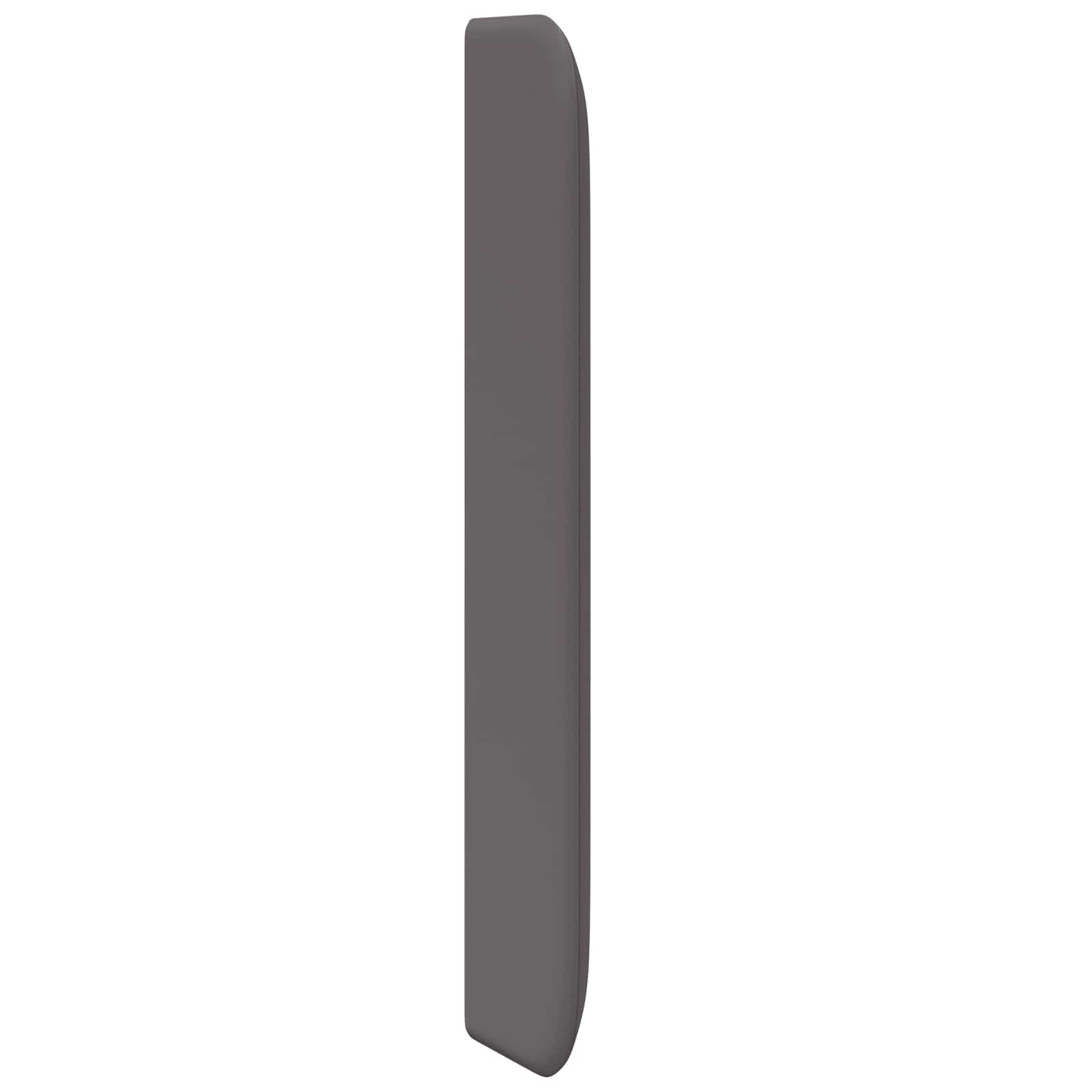 vidaXL Ucho Głowy Szary 80 x 16 x 4 cm PVC