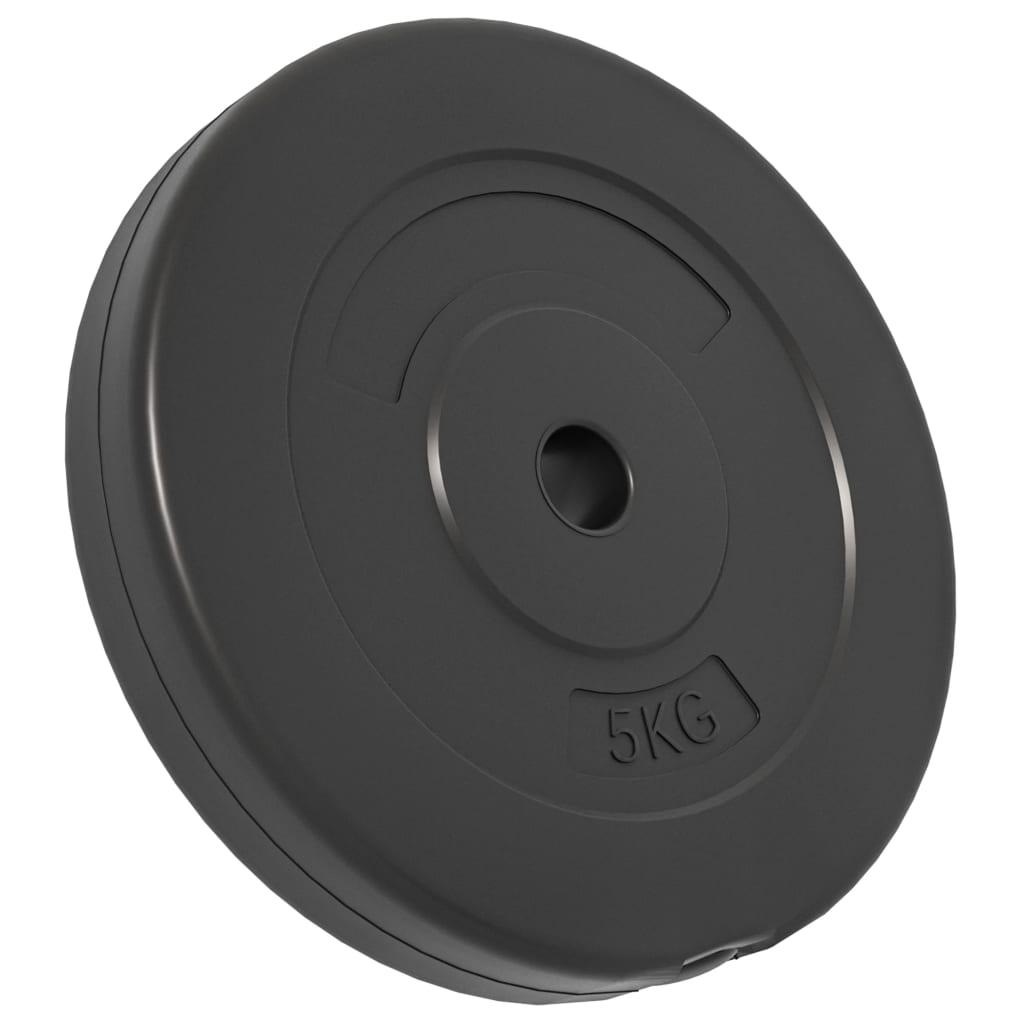 vidaXL Obciążniki, 4 sztuki, 30 kg, cement