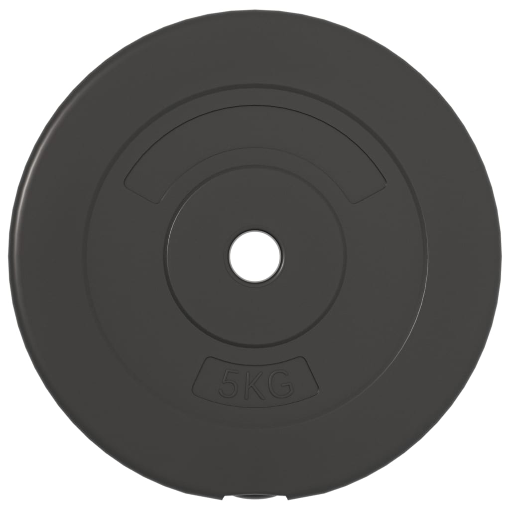 vidaXL Obciążniki, 4 sztuki, 30 kg, cement
