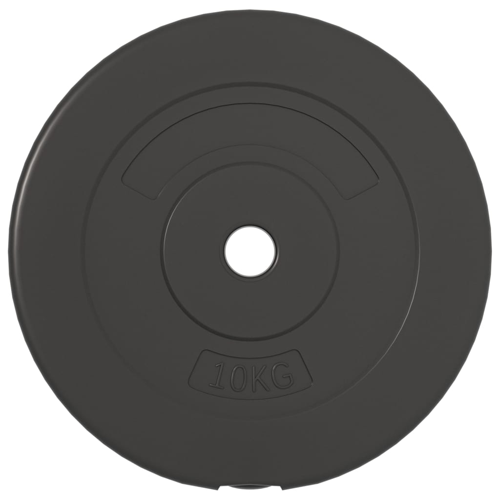 vidaXL Obciążniki, 4 sztuki, 30 kg, cement
