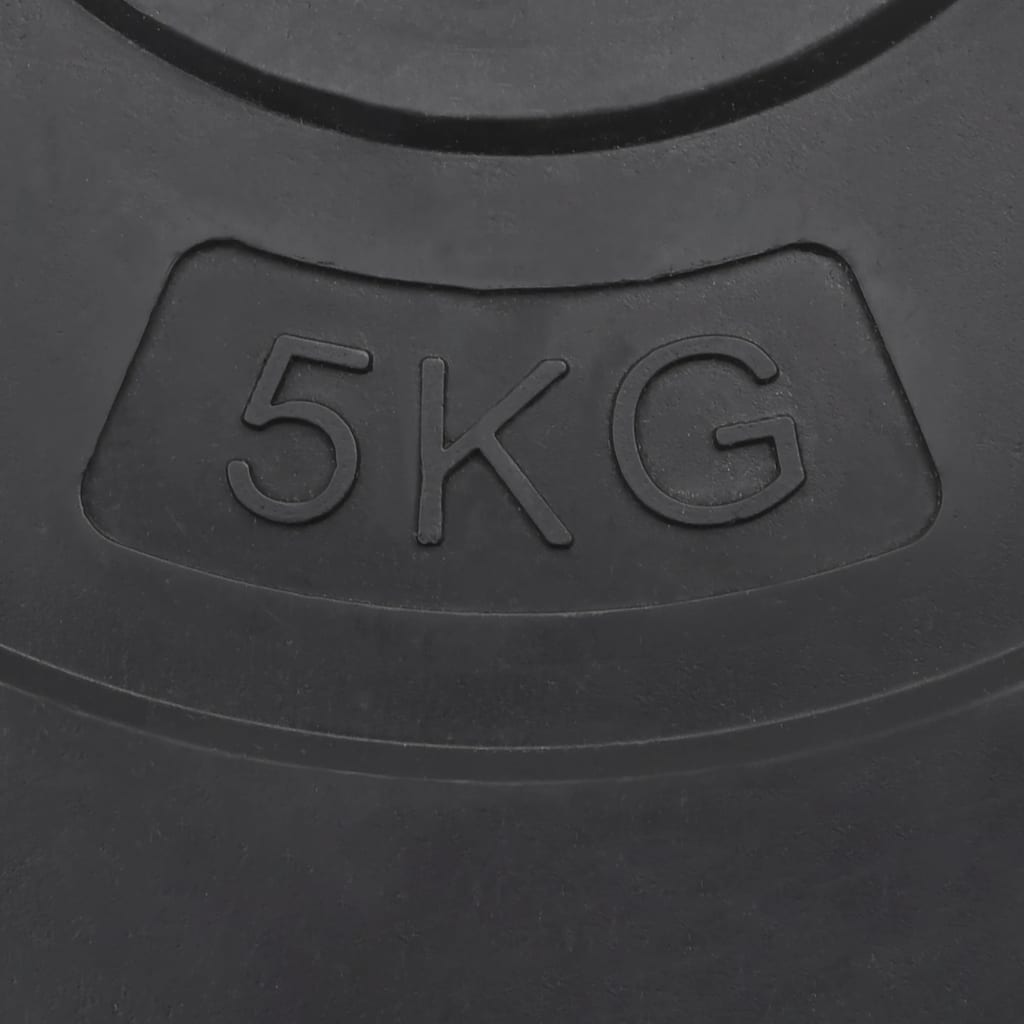 vidaXL Obciążniki, 4 sztuki, 30 kg, cement