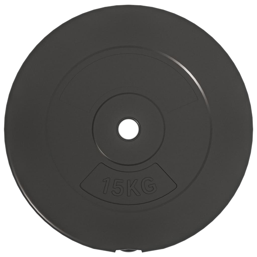 vidaXL Obciążniki, 2 sztuki, 30 kg, cement