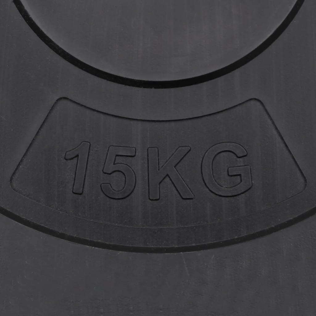 vidaXL Obciążniki, 2 sztuki, 30 kg, cement
