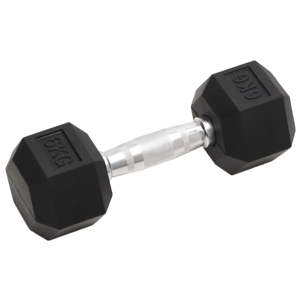 vidaXL Hantle, 2 szt., 12 kg, całkowite żeliwo