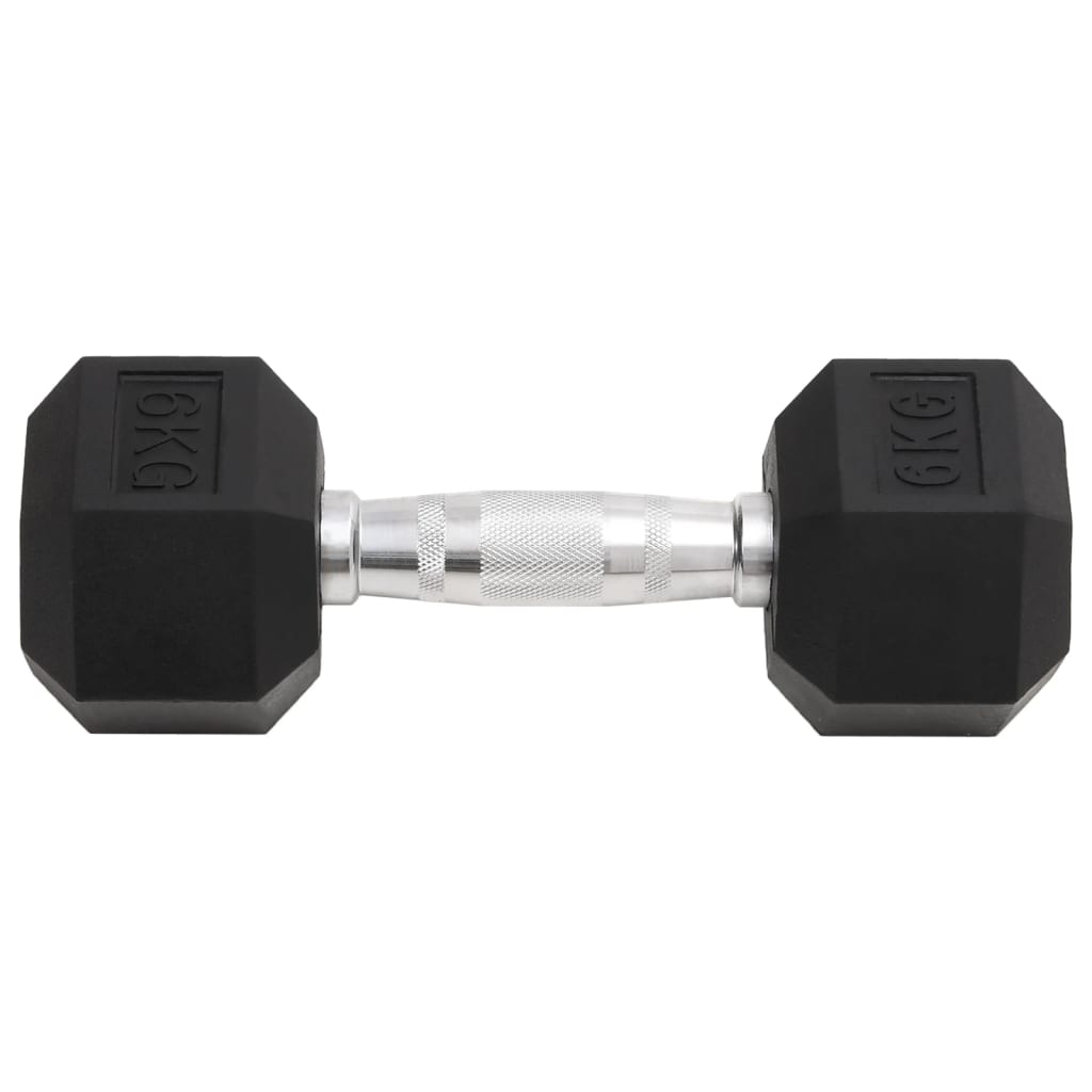 vidaXL Hantle, 2 szt., 12 kg, całkowite żeliwo