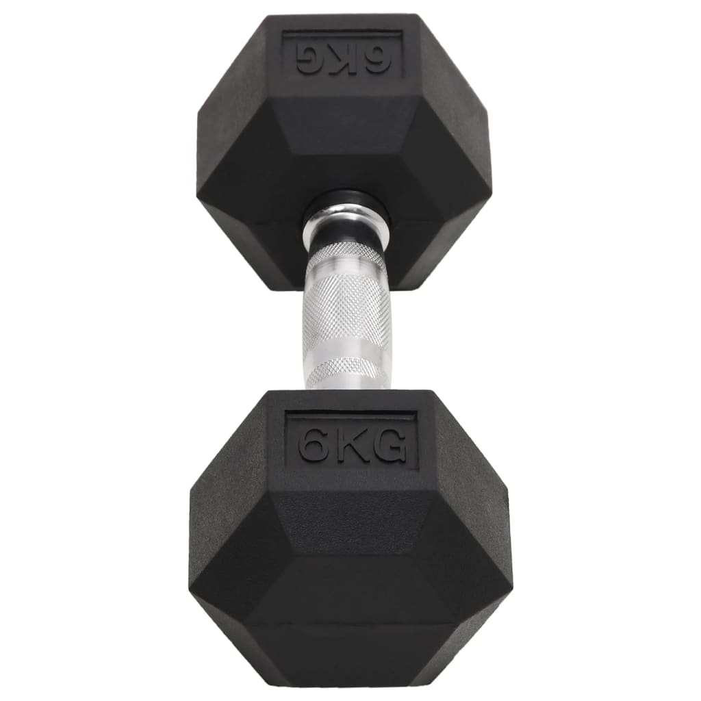 vidaXL Hantle, 2 szt., 12 kg, całkowite żeliwo