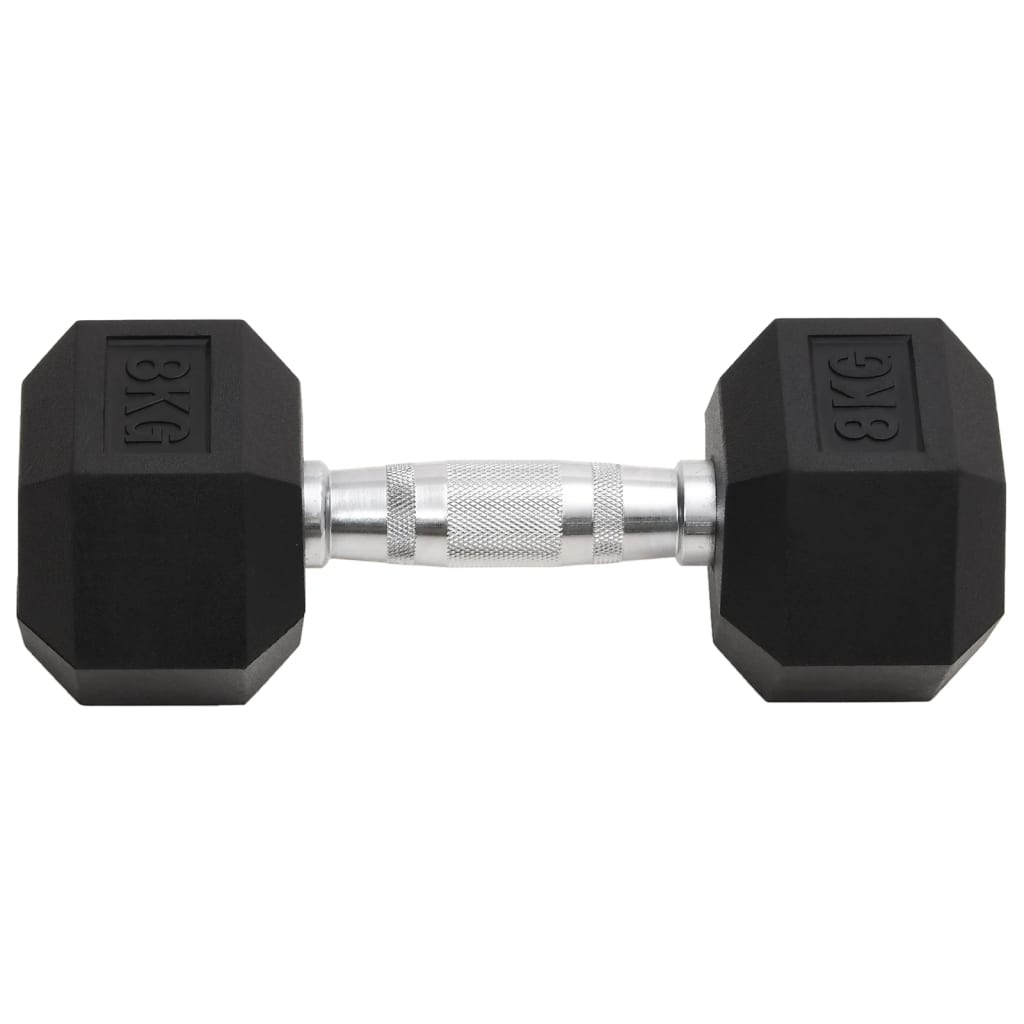 vidaXL Hantle, 2 szt., 16 kg, całkowite żeliwo