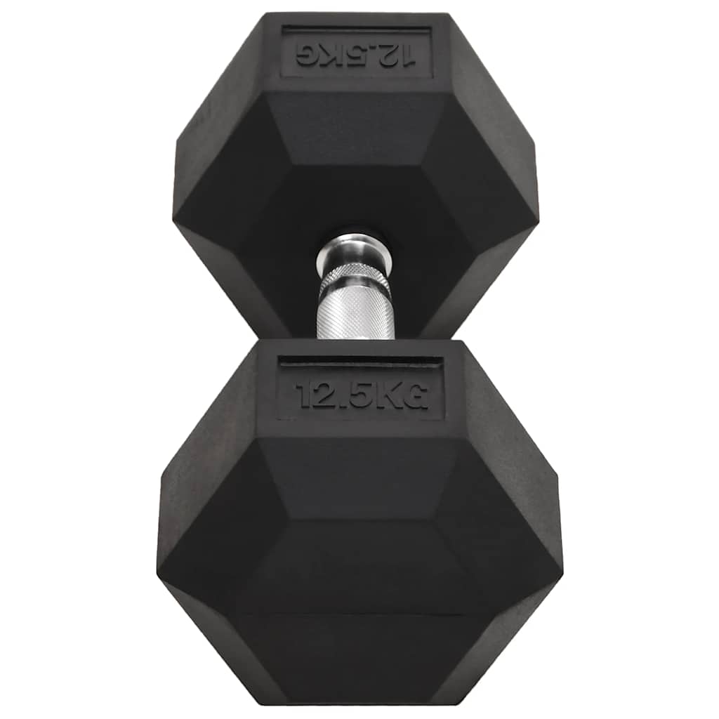 vidaXL Hantle, 2 szt., 25 kg, całkowite żeliwo