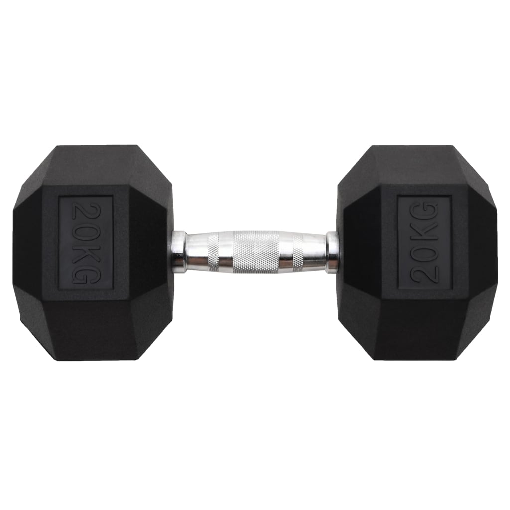 vidaXL Hantel, 20 kg, żeliwo
