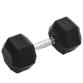 vidaXL Hantel, 25 kg, żeliwo