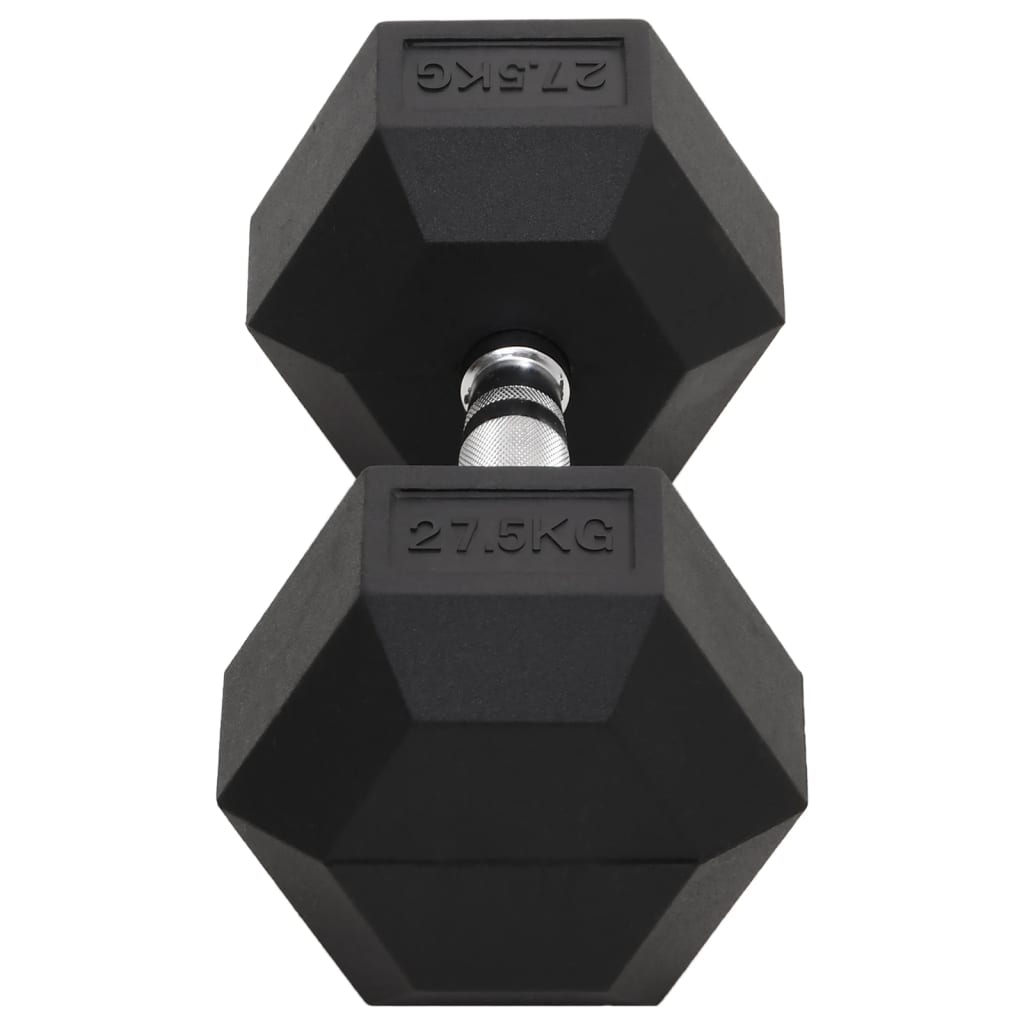 vidaXL Hantel, 27,5 kg, żeliwo