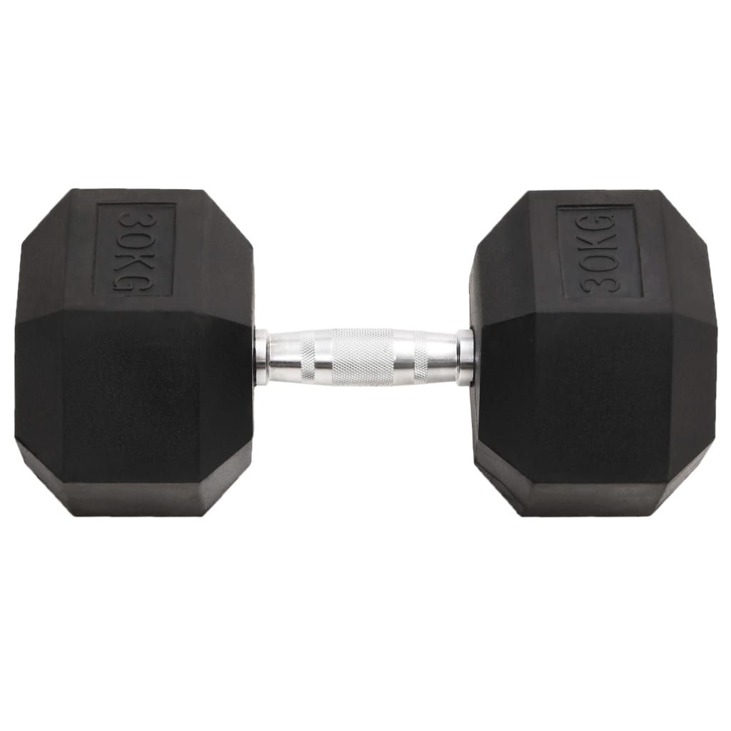 vidaXL Hantel, 30 kg, żeliwo