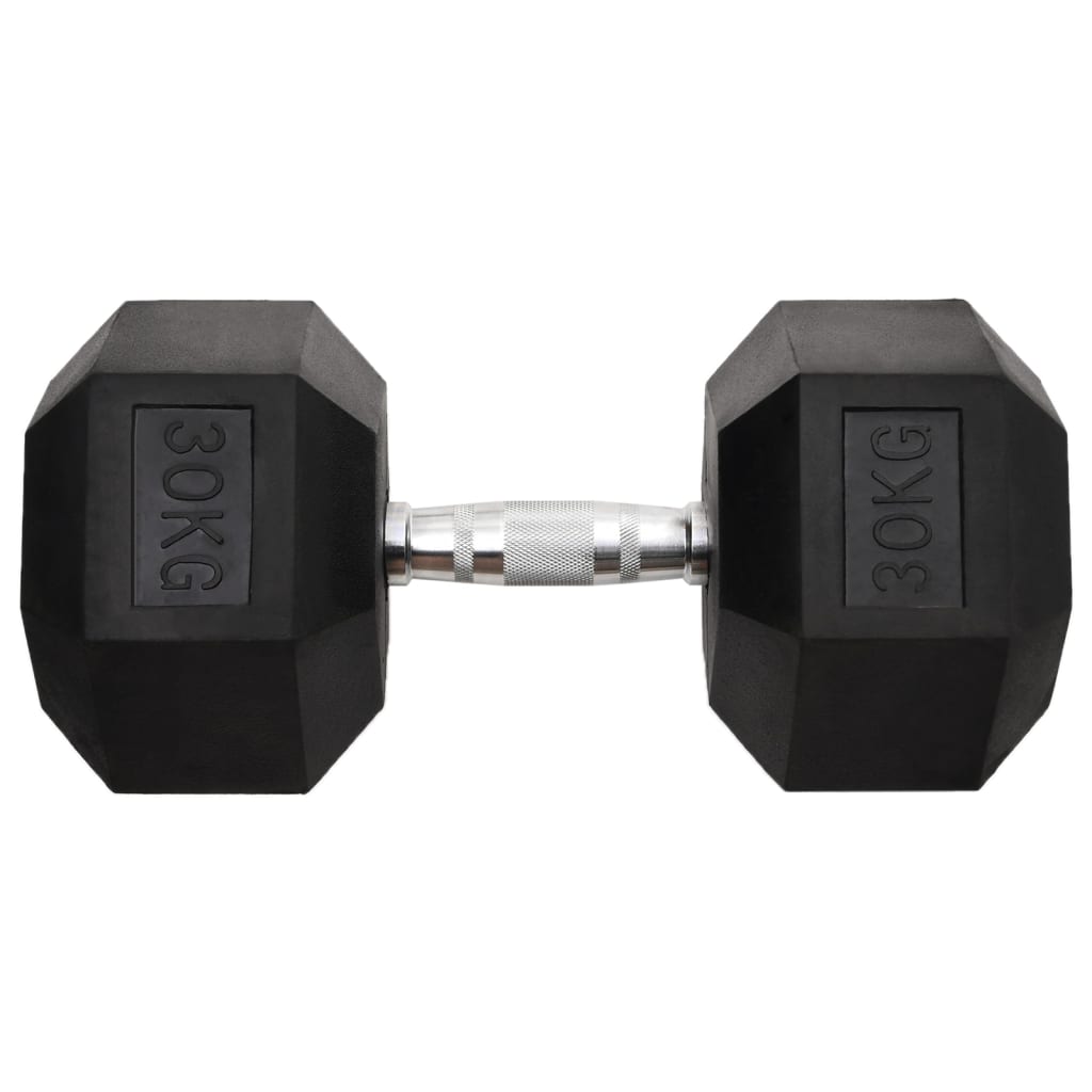 vidaXL Hantel, 30 kg, żeliwo
