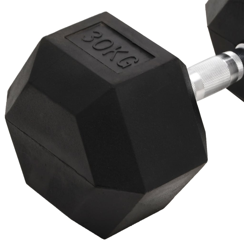 vidaXL Hantel, 30 kg, żeliwo