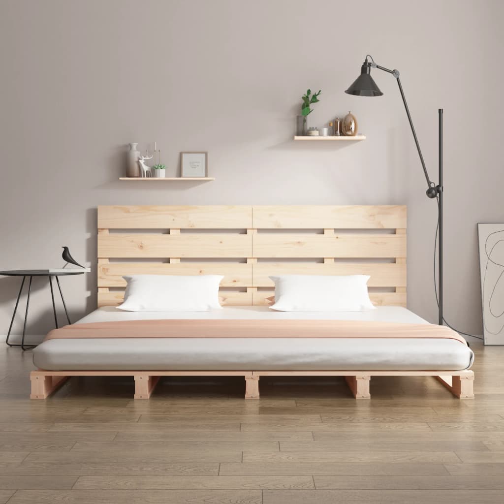 vidaXL Rama łóżka bez materaca, 160x200 cm, lite drewno sosnowe