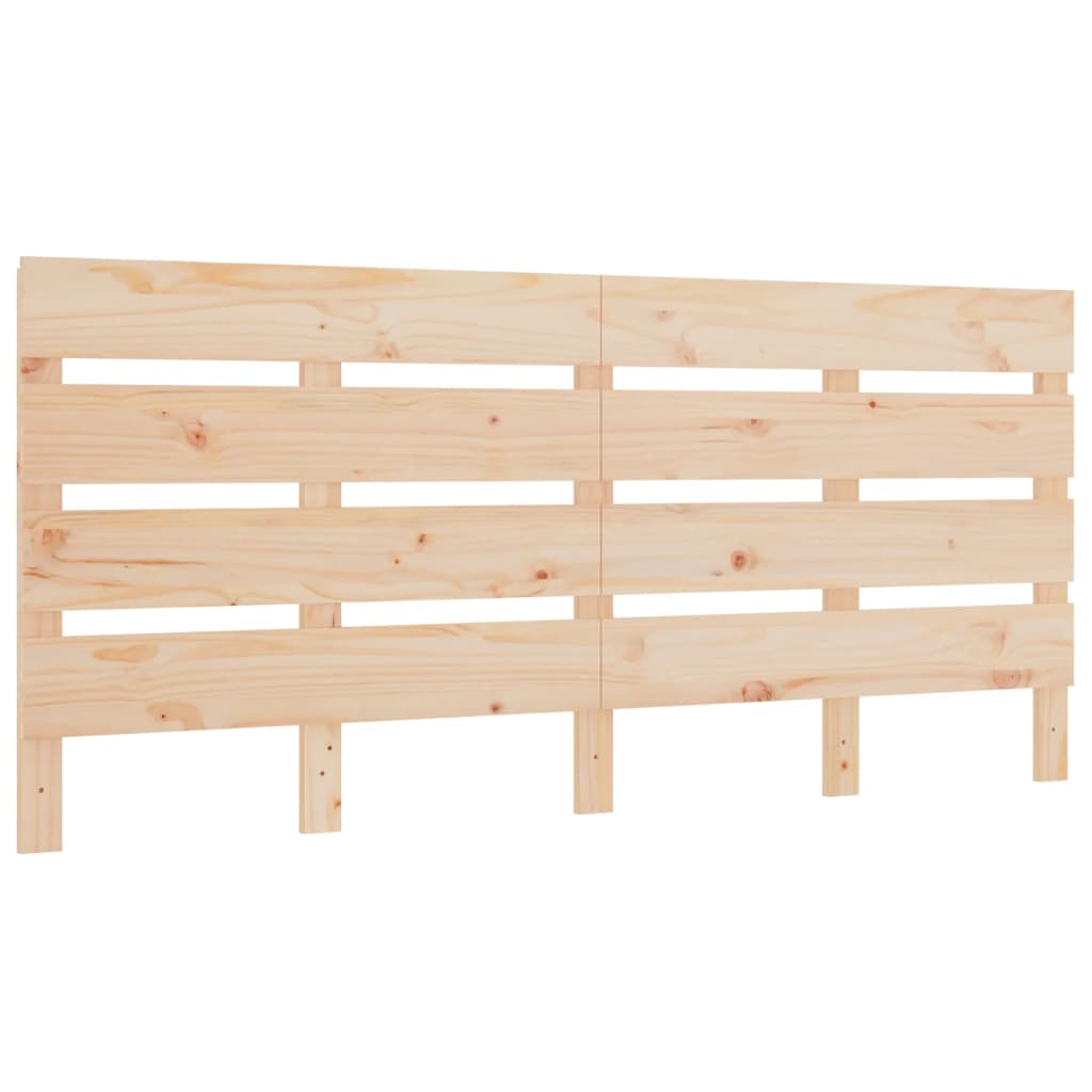 vidaXL Rama łóżka bez materaca, 135x190 cm, lite drewno sosnowe