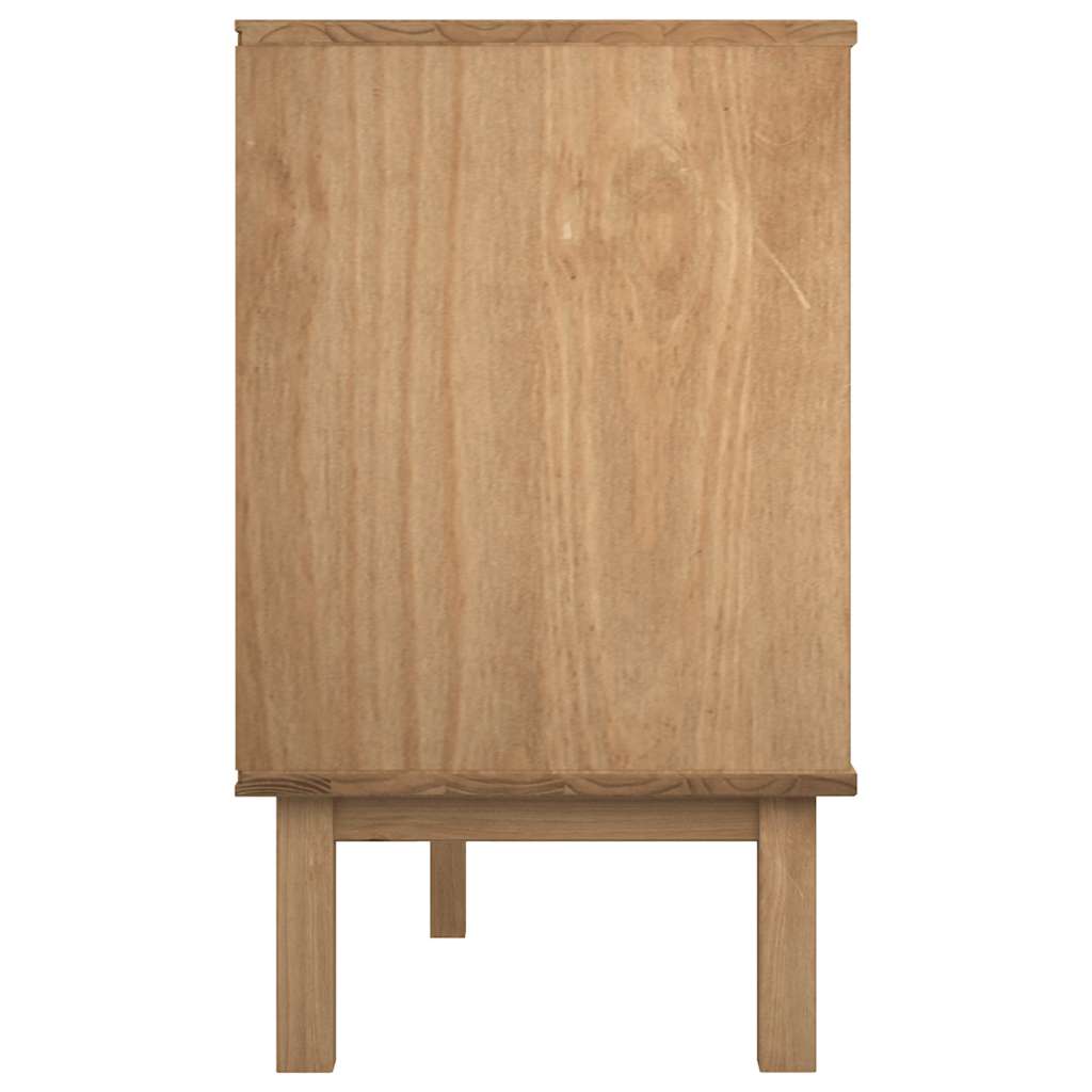 vidaXL Szafka z szufladami OTTA, 111x43x73,5 cm, lite drewno sosnowe