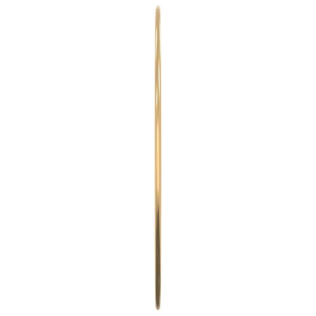 vidaXL Lustro ścienne, złote, Ø 40 cm, okrągłe