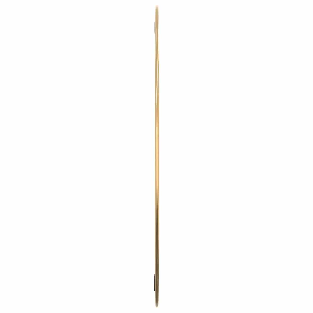 vidaXL Lustro ścienne, złote, Ø 60 cm, okrągłe