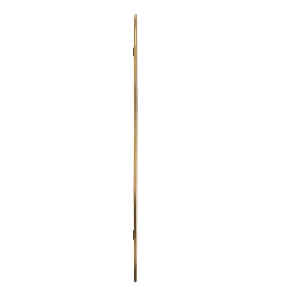 vidaXL Lustro ścienne, złote, 100x45 cm