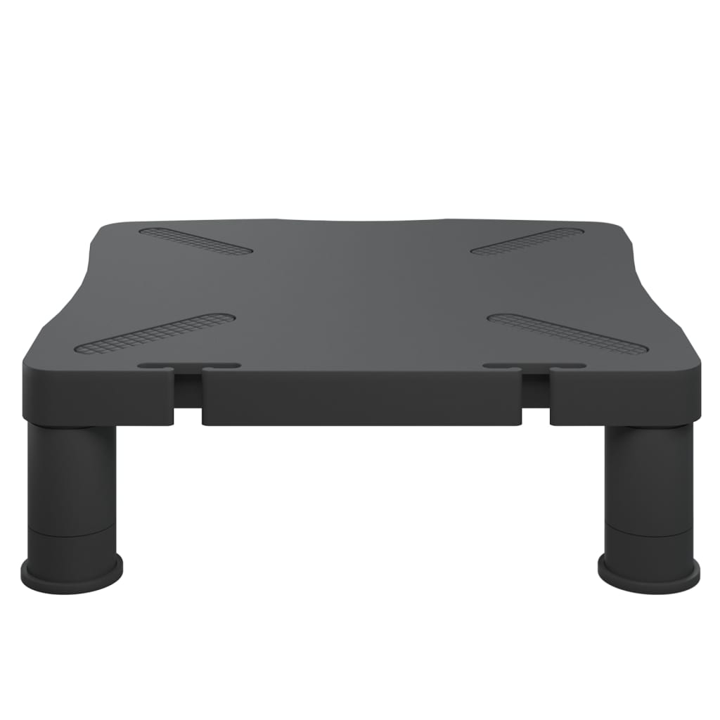 vidaXL Podstawka pod monitor, czarna, 33,5x34x10,5 cm