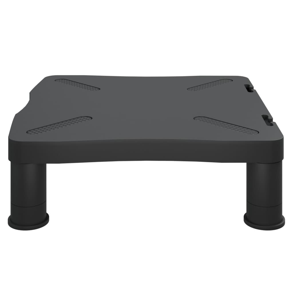 vidaXL Podstawka pod monitor, czarna, 33,5x34x10,5 cm