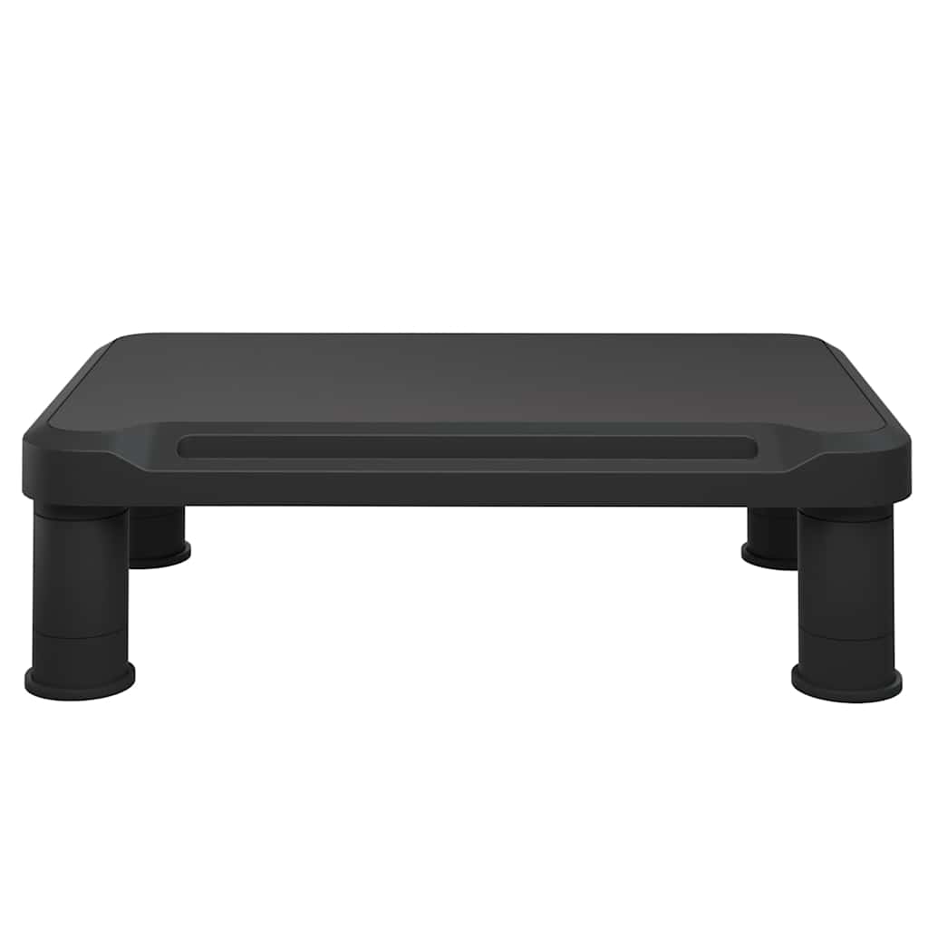 vidaXL Podstawka pod monitor, czarna, 38x24x10,5 cm