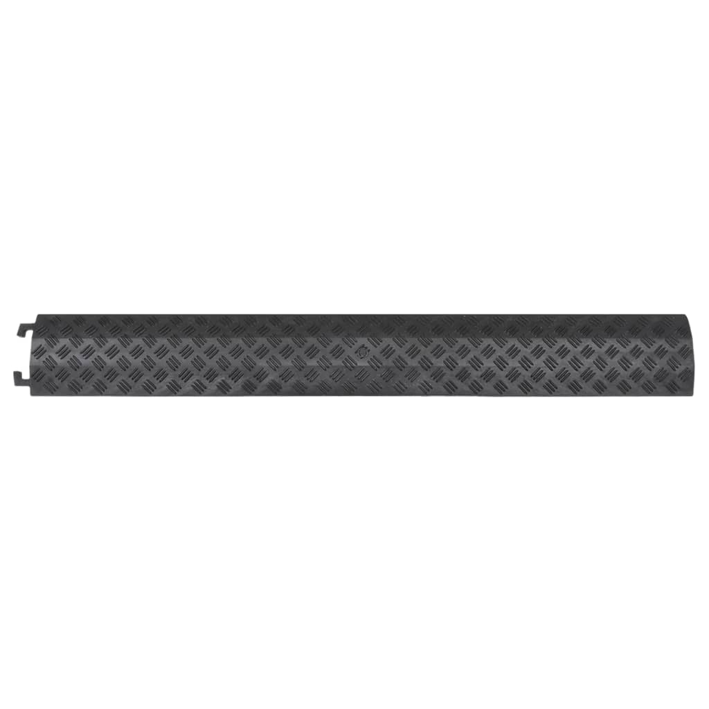 vidaXL Najazdy kablowe, 2 szt., 98,5 cm, czarne
