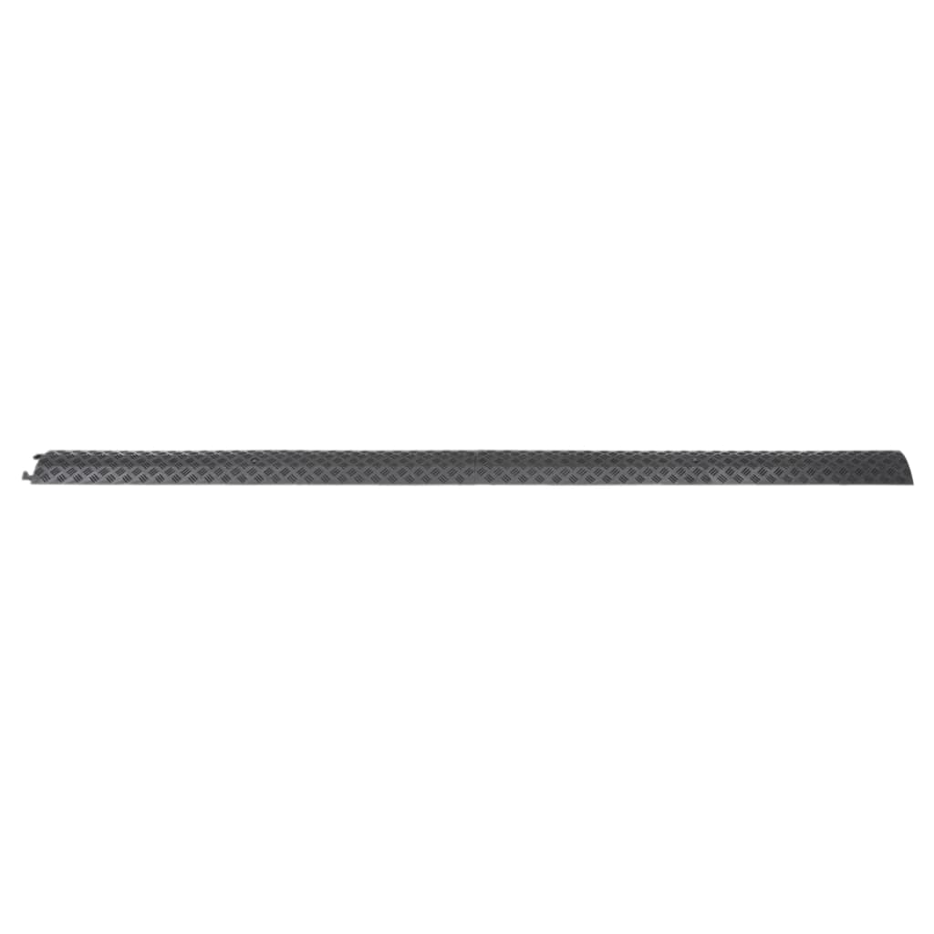 vidaXL Najazdy kablowe, 2 szt., 98,5 cm, czarne