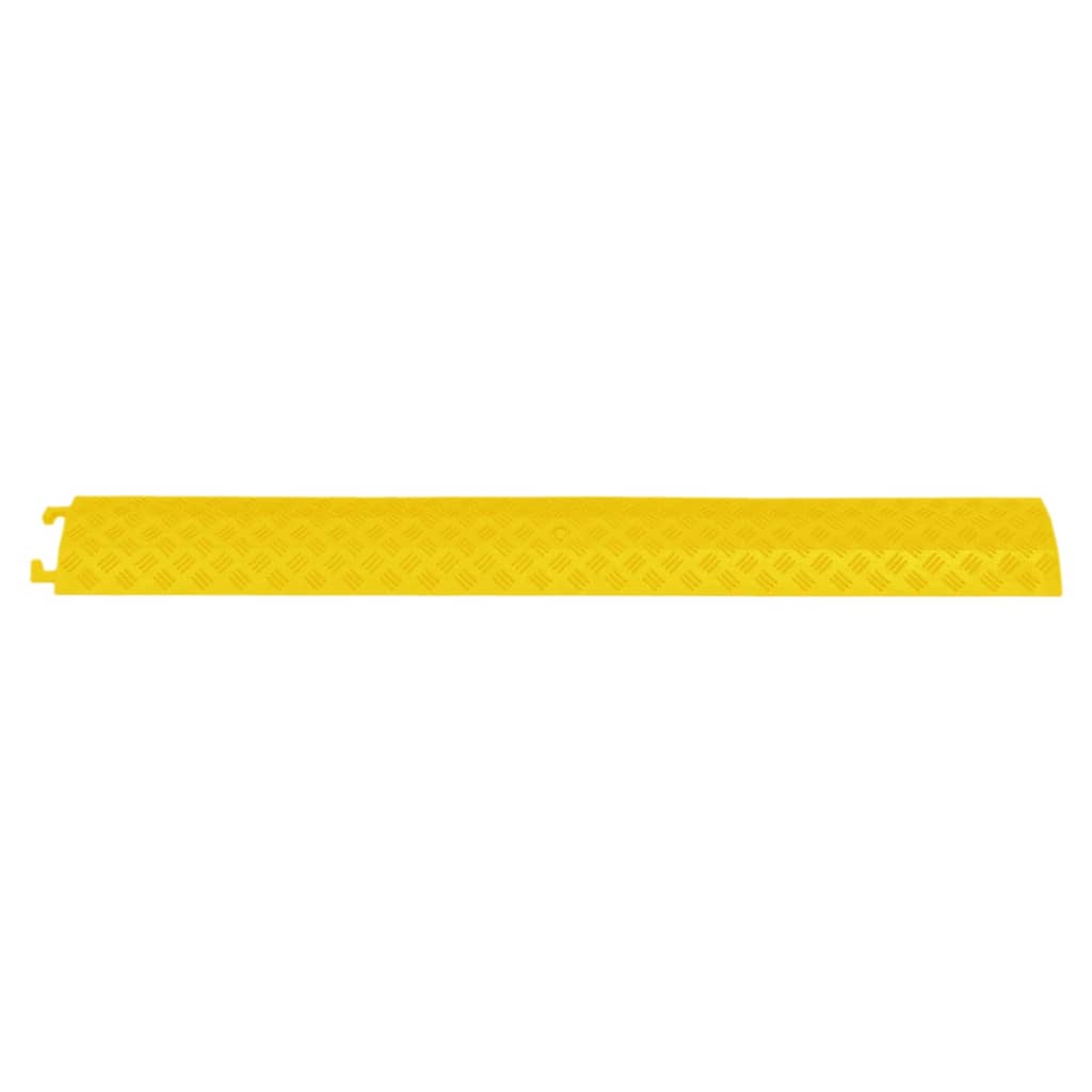 vidaXL Najazdy kablowe, 2 szt., 98,5 cm, żółte