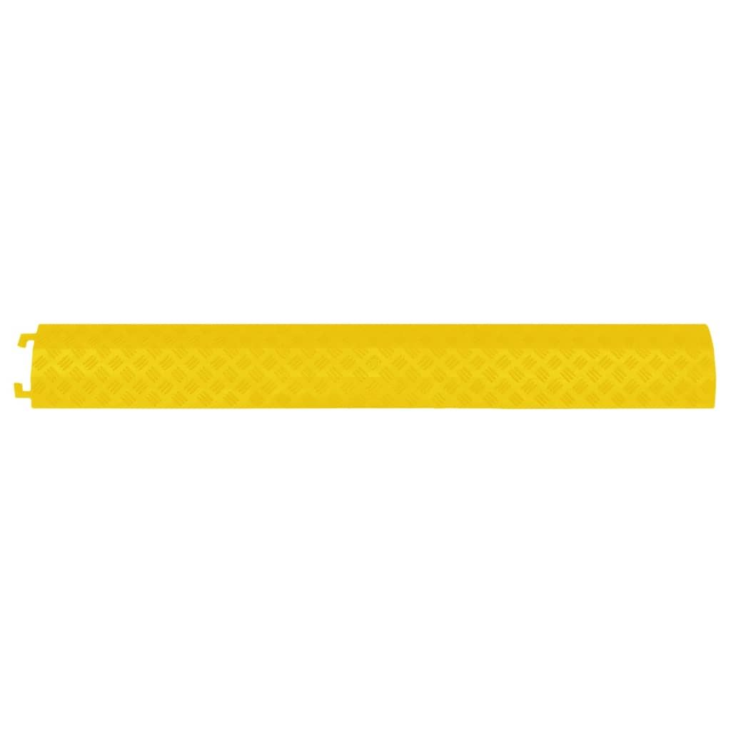 vidaXL Najazdy kablowe, 2 szt., 98,5 cm, żółte