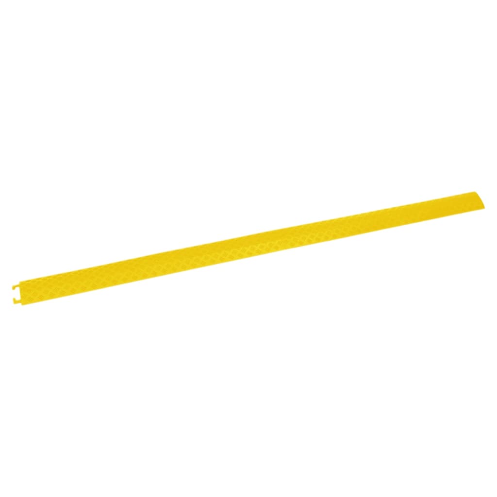 vidaXL Najazdy kablowe, 2 szt., 98,5 cm, żółte